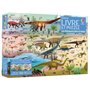 Les dinosaures dans le temps - Coffret Livre et puzzle