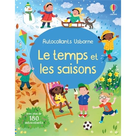 Le temps et les saisons - Premiers autocollants - Dès 3 ans