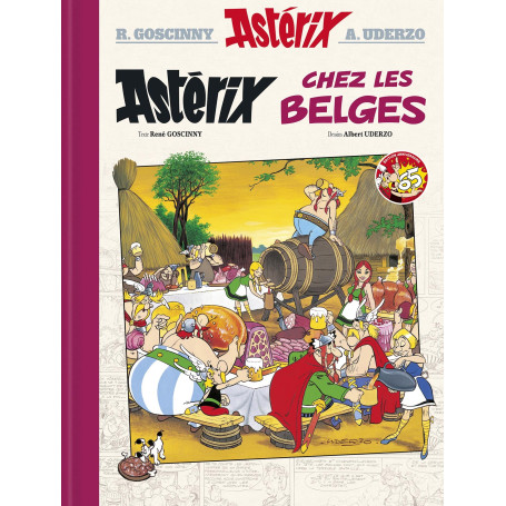 Astérix chez les Belges n°24 - édition luxe - 65 ans Astérix