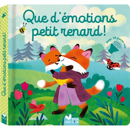 Que d'émotions petit renard ! - livre avec puces