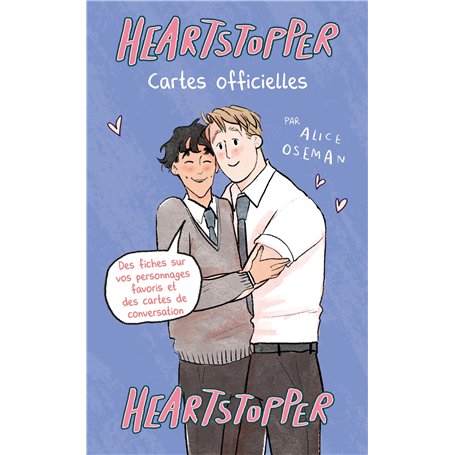 Jeu de cartes pour les fans Heartstopper