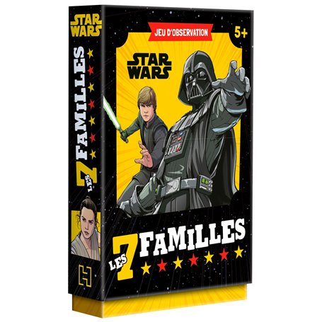 STAR WARS - Jeu de cartes - 7 familles