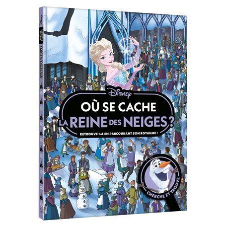 LA REINE DES NEIGES - Où se cache La Reine des Neiges ? -  Cherche et Trouve - Disney
