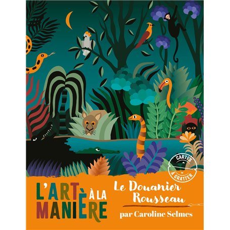 L'art à la manière du Douanier Rousseau - Cartes à gratter - pochette avec accessoires 8,76 €