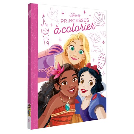 DISNEY PRINCESSES - Princesses à colorier