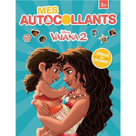 VAIANA 2 - Mes autocollants - DISNEY PRINCESSES