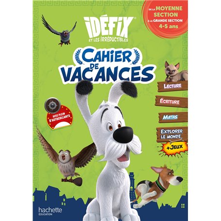 Idéfix - Cahier de vacances 2025 - MS / GS