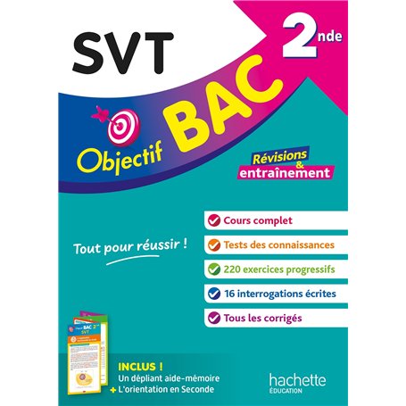 Objectif BAC SVT 2nde