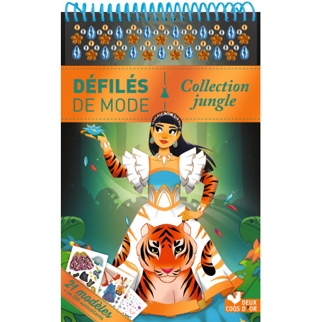 Collection jungle - bloc à spirale