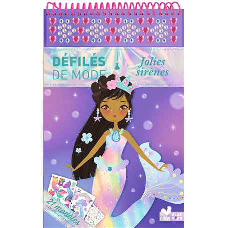 Jolies sirènes - bloc à spirale