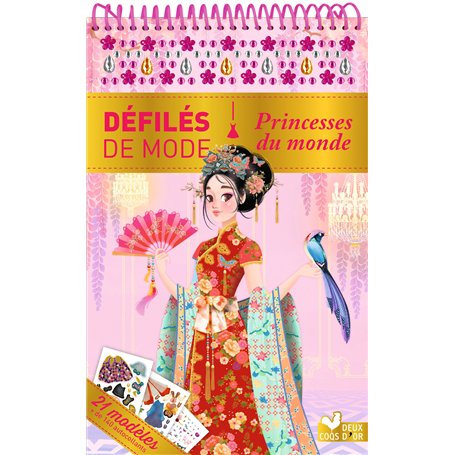 Princesses du monde - bloc à spirale