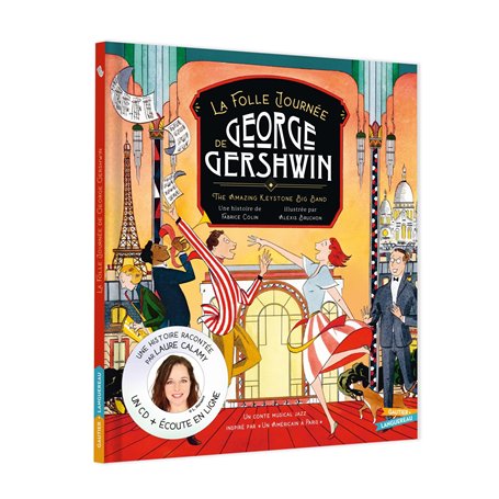 La Folle Journée de George Gershwin - livre-CD
