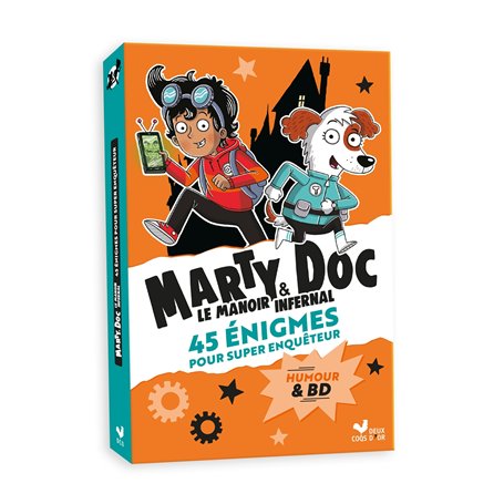 Marty & Doc Le manoir infernal - 45 énigmes pour super enquêteur