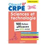 Objectif CRPE 2026 - Sciences et Technologie - 100 fiches pour bien réviser - épreuve écrite M2/L3