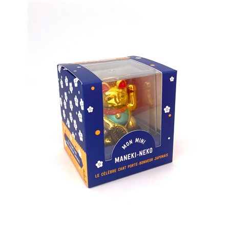 COFFRET Mini Lucky Cat doré