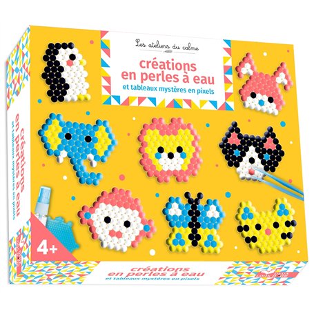 Créations en perles à eau - coffret avec accessoires