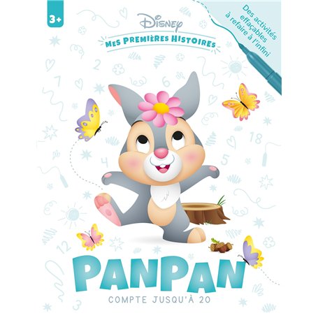 DISNEY - Mes Premières Histoires - Cahier d'activités - Panpan compte jusqu'à 20