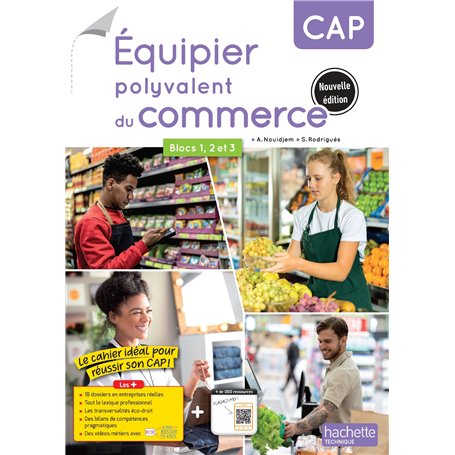 Équipier polyvalent du commerce CAP (détachable) - Éd.2025