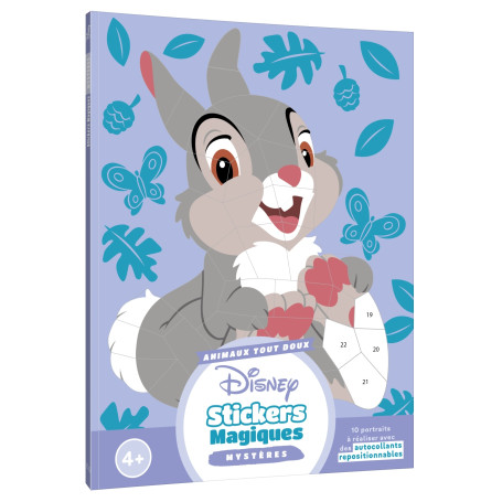 DISNEY - Mes stickers magiques - Mystères (4+) - Animaux tout doux