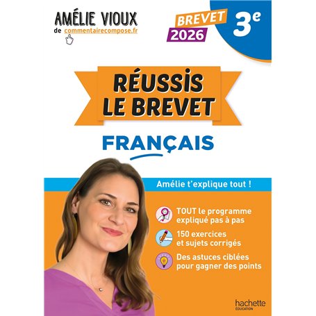 Réussis l'épreuve de français au Brevet 2026 avec Amélie Vioux