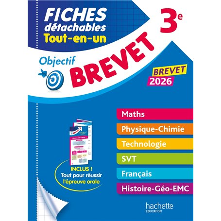 Objectif Brevet - Fiches Tout-en-un 2026