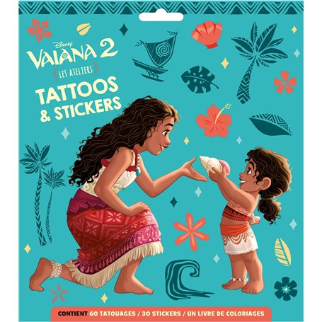 VAIANA 2 - Pochette plate - Tattoos et Stickers - Disney