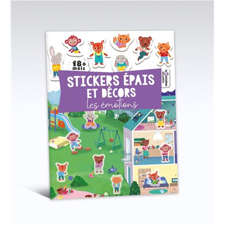 Stickers épais et décors - Les émotions