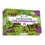 Je découvre les dinosaures - coffret avec lampe et kit excavation