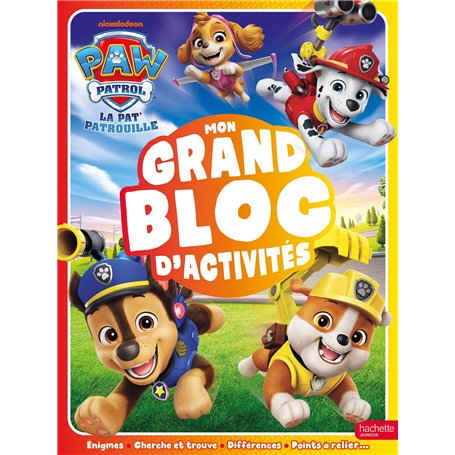 La Pat' Patrouille - Mon grand bloc d'activités