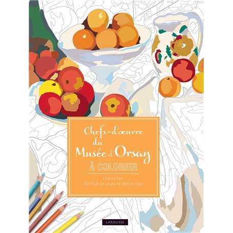 Chefs d'oeuvres du musée d'Orsay coloriages anti-stress 8,71 €