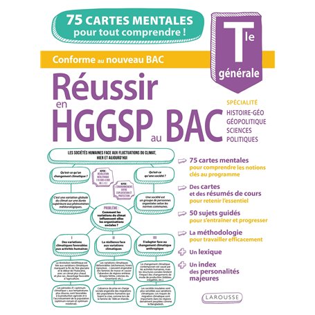 Réussir en HGGSP au Bac en cartes mentales