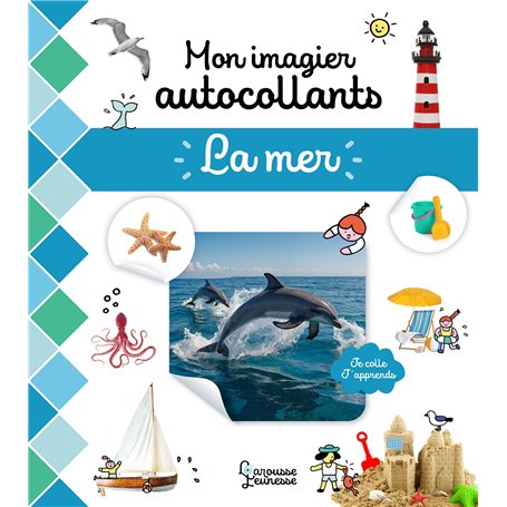 Mon imagier autocollants - La Mer