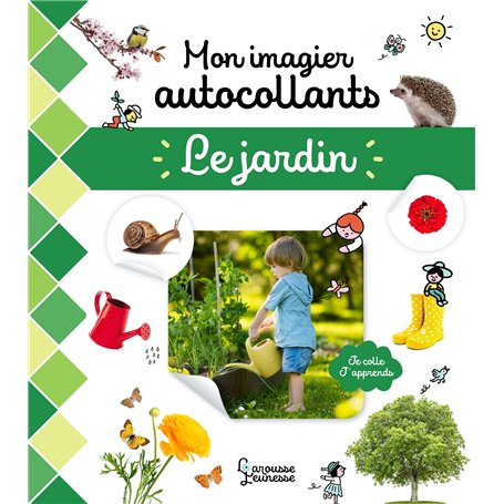 Mon imagier autocollants - Le Jardin