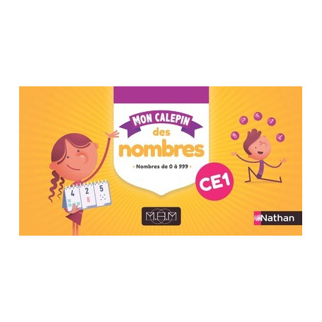 MHM - Calepin des nombres CE1 (pack de 10 ex.) 48,92 €