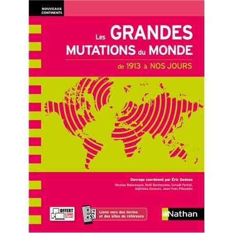 Les grandes mutations du monde au XXe siècle (Nouveaux continents) 2021