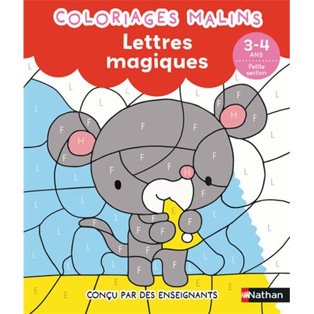 Lettres magiques PS - Coloriages malins