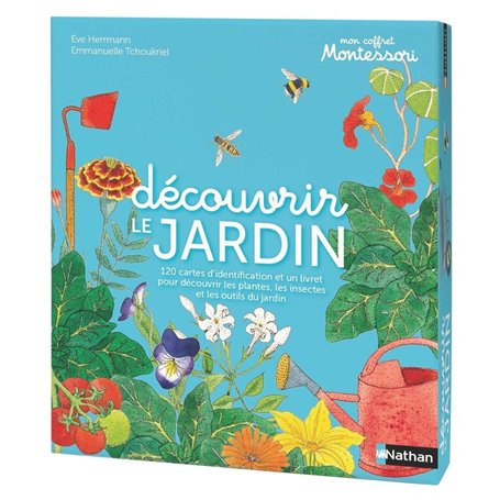 Mon coffret Montessori : découvrir le jardin
