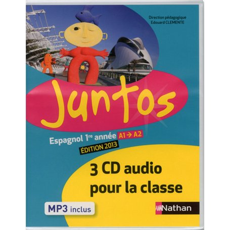 Juntos 1re année 2013 - 3 CD classe