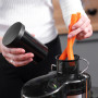 LEHMANN Centrifugeuse Extracteur de Jus, Préparation Rapide, Goulotte large de 65mm, Récipient à Pulpe 1,5L et Récipient à Jus 4
