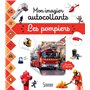 Mon imagier autocollants - Pompiers