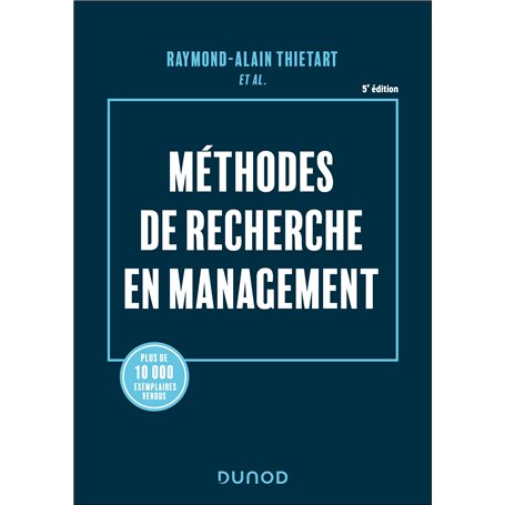 Méthodes de recherche en management - 5e éd.