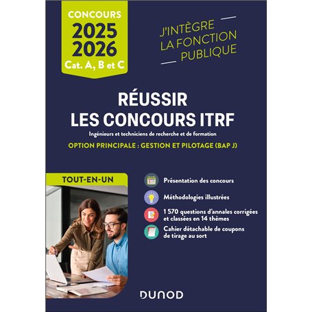 Réussir les concours ITRF 2025-2026
