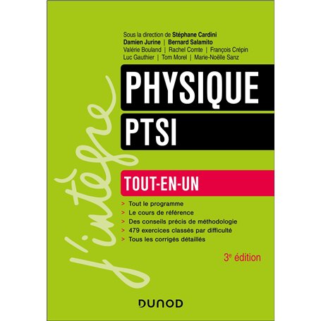 Physique tout-en-un PTSI - 3e éd.
