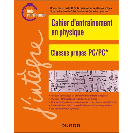 Cahier d'entrainement en physique PC