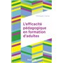 L'efficacité pédagogique en formation d'adultes