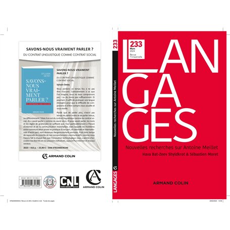 Langages Nº 233 1/2024