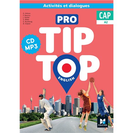 PRO TIP TOP ENGLISH - Anglais CAP - Ed. 2024 - CD Audio