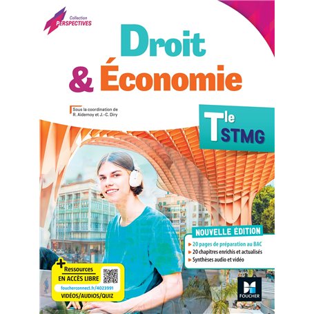 Perspectives - DROIT ÉCONOMIE - Tle STMG - Éd. 2024