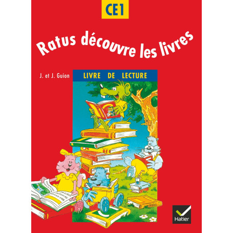 Ratus découvre les livres CE1, Livre de lecture 18,79 €