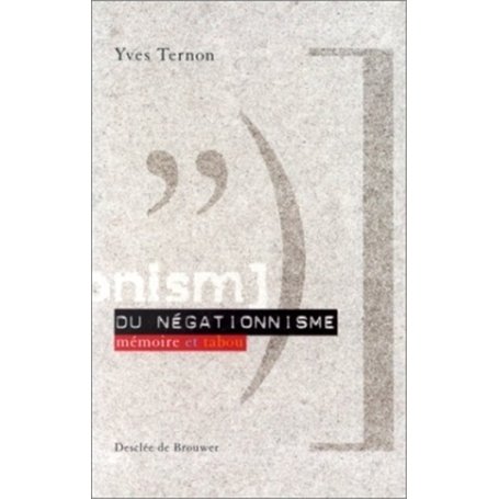 Du négationisme 13,70 €